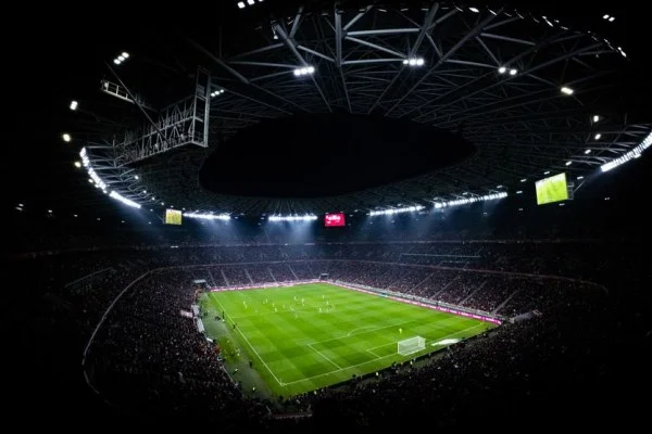 soccer stadium floodlights